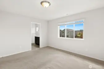 Large primary bedroom