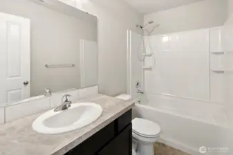 Secondary bathroom upstairs