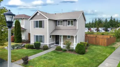 Large corner lot just 1 block from Chief Leshi park and playgrounds.