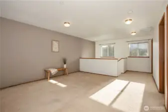 Bonus loft upstairs