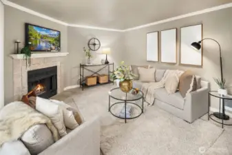 Good size living room