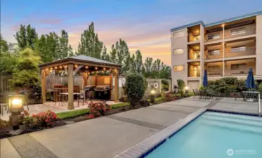 Cabana for bbq's and entertaining