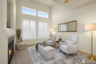 Spacious Living Room