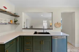 Fully updated kitchen!