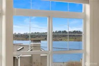 Views from Primary Bedroom looking towards Magnuson Park