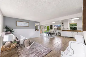 Open and spacious floorplan