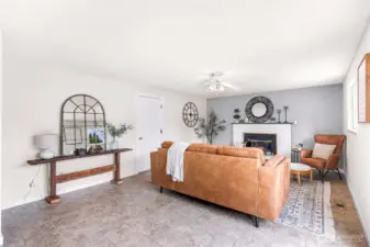 Gathering room where there is space for everyone