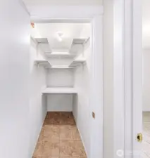 Large Storage Closet in Hall
