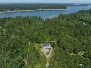 No HOA, means no monthly dues nor permission to enjoy your home as you see fit, yet this neighborhood does have community waterfront access further down the street on Eld Inlet.
