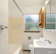 Shared main bathroom