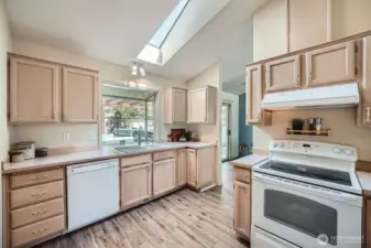Plenty of Storage  The kitchen boasts abundant cabinetry, providing ample storage to keep your space organized and clutter-free—perfect for all your cookware, pantry essentials, and more.