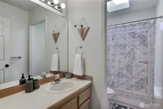 upstairs full bath