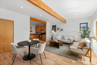 Tons of space and height in this lower level filled with opportunities.