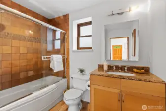 Lower level Full bathroom!