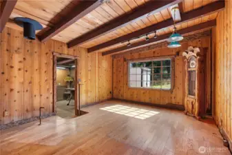 BEDROOM OFF CARPORT