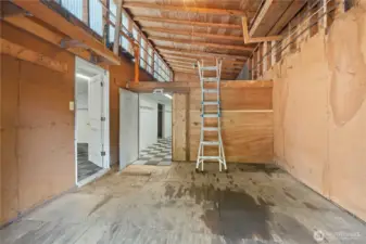 INSIDE THE BARN