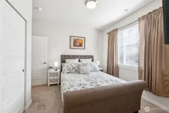 Bedroom #2 w 3/4 bath