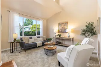 Entertain in style in private living room