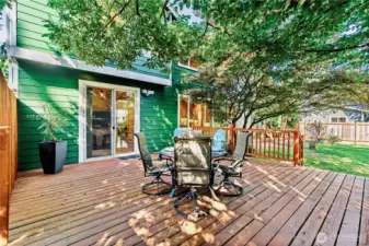 HUGE deck