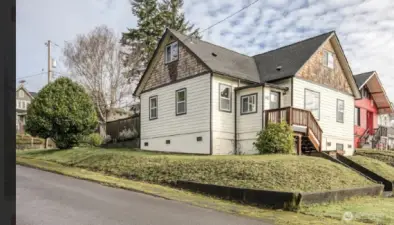 Main exterior side front view