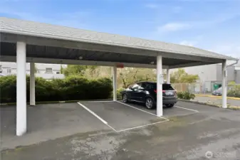 Assigned Covered Parking Space