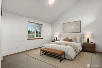 Virtually Staged Room**