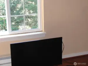 Living Room with view of the Greenbelt.