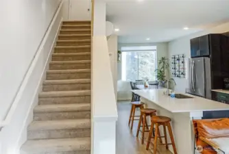 Kitchen/Stairs