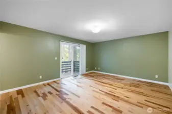 Flex room - Slider to small deck
