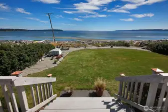 Step down to your 60 feet of frontage.