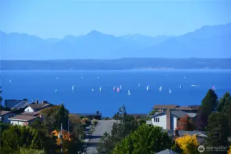 Stunning westerly views from several rooms in this home!