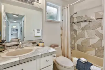Main floor bathroom.