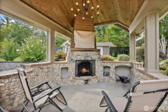 Outdoor TV included