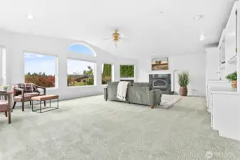 Large Family Room.