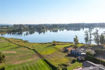 You can extend your backyard or use the pasture area for livestock.