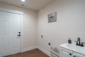 Laundry mud room