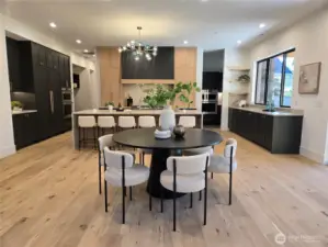 Sun-filled dining enclave