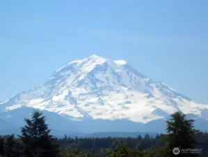 Commanding Mt. Rainier views