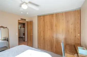 Alternate angle of the refined guest retreat.