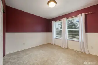 You choose which ones to use for bedrooms!