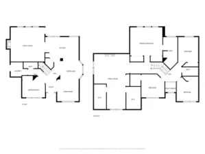 Reminder as you are reviewing this floor plan ... this home has a 3 bedroom septic but the extra rooms can allow for a lot of versatility.