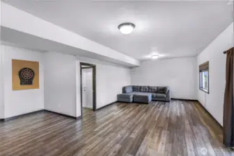 Huge space with two storage closets