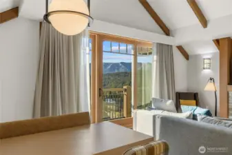 Views from dining table