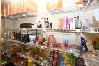 Walk in pantry.