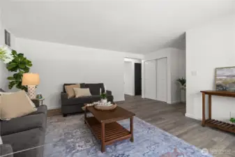 Another view of the living room.