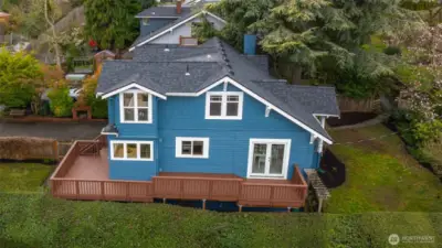 Enjoy the wrap around deck and capture all the sunshine and views