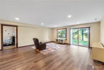 Lower Level Family Room.