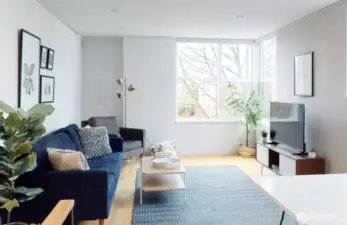 Upper living room