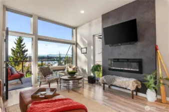 Mountain views and sunsets are amazing.