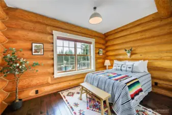Second main floor bedroom.